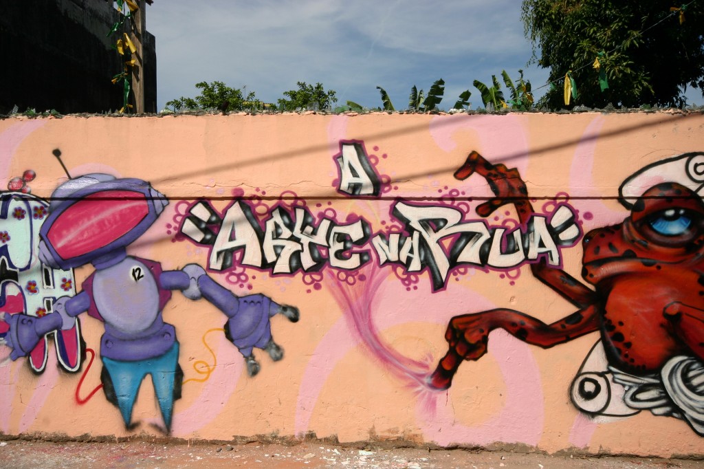 A Arte na Rua: interagindo com o grafite baiano