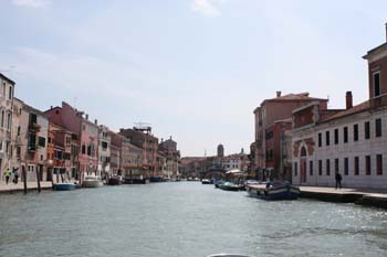Vista do canal principal de Veneza