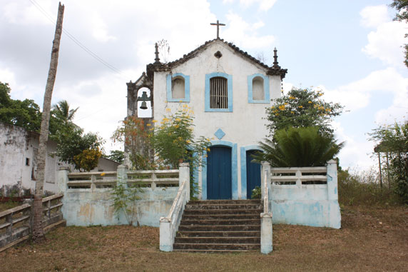 Fachada da capela de Iguape