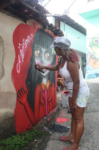 Grafiteira Mônica